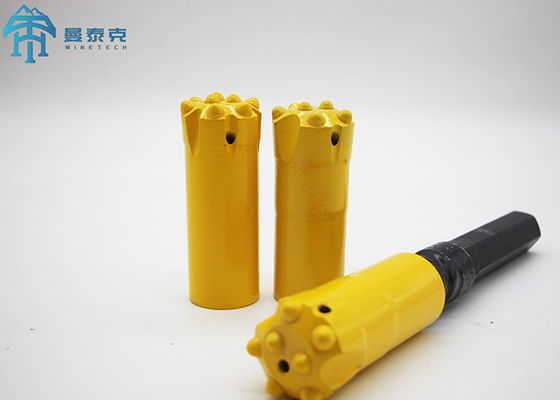 43-127mm Chiều kính H Thread Rock Drill Bits Giải pháp đào đá lâu dài