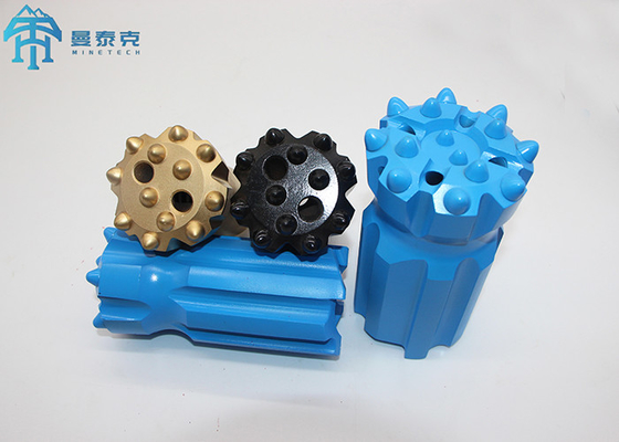 T51 102mm Nút rút lại Bit nổ lỗ khoan Dụng cụ khai thác đá đạn đạo