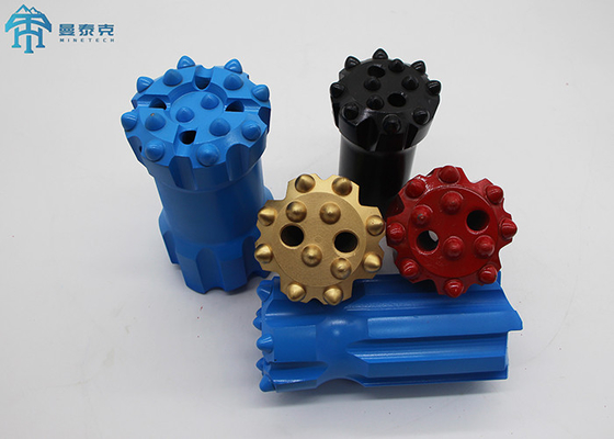 R38 64mm Retract Drill Dth Button Bits Vonfram cacbua để khai thác
