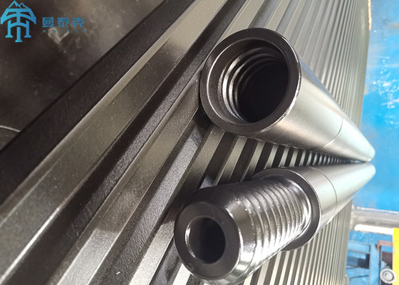 Chiều dài 3660mm Mở rộng thanh khoan T45 Chủ đề ống khoan M / M Dth Độ bền cao