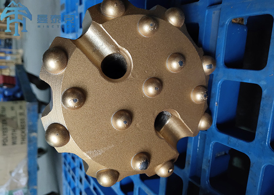 Mũi khoan đá bằng thép mangan cao ND35 85mm cho mỏ đá