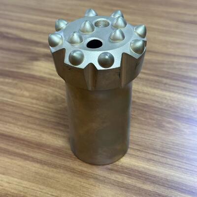 76mm T45 Thread Button Bit cho thăm dò đường hầm và khoan nổ