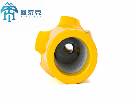 Bit nút hình nón mạ kẽm bên trong 45mm để khoan đá cứng