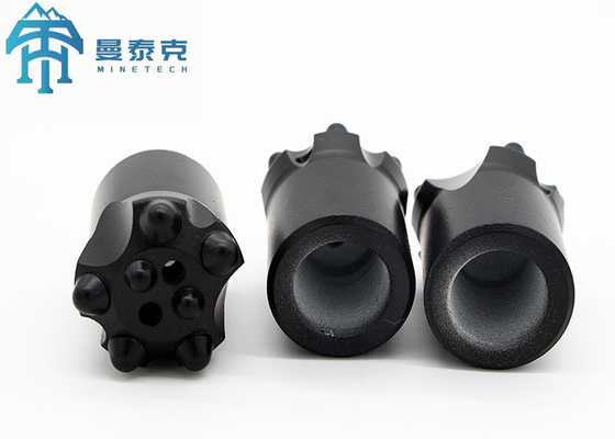 Các bộ phận máy khai thác mỏ nút cong 7 nút 11 độ 38mm cho khoan đá