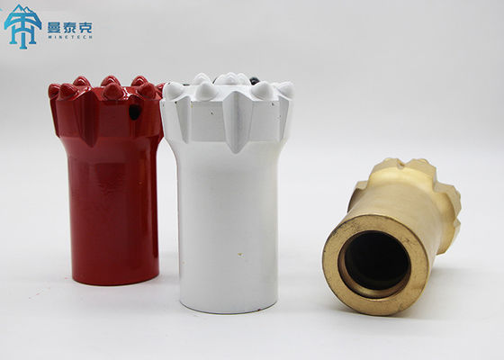 Khoáng sản Xây dựng Công cụ khoan đá Sợi nút Bits đường kính 76mm