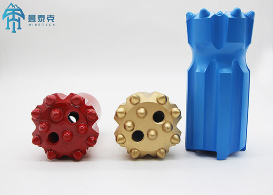 Nút Jumbo 80mm Công cụ khoan đá T45 Rút ren