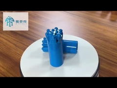 R38 76mm Thread Button Drill Bit Flat Face Drill Bit cho khoan đá