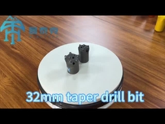 Khoan lỗ nhỏ khoan nút nón với carbure hình cầu