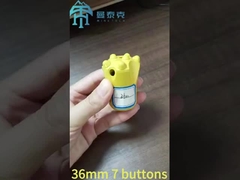 11° 36mm 7 nút khoan với bên trong kẽm